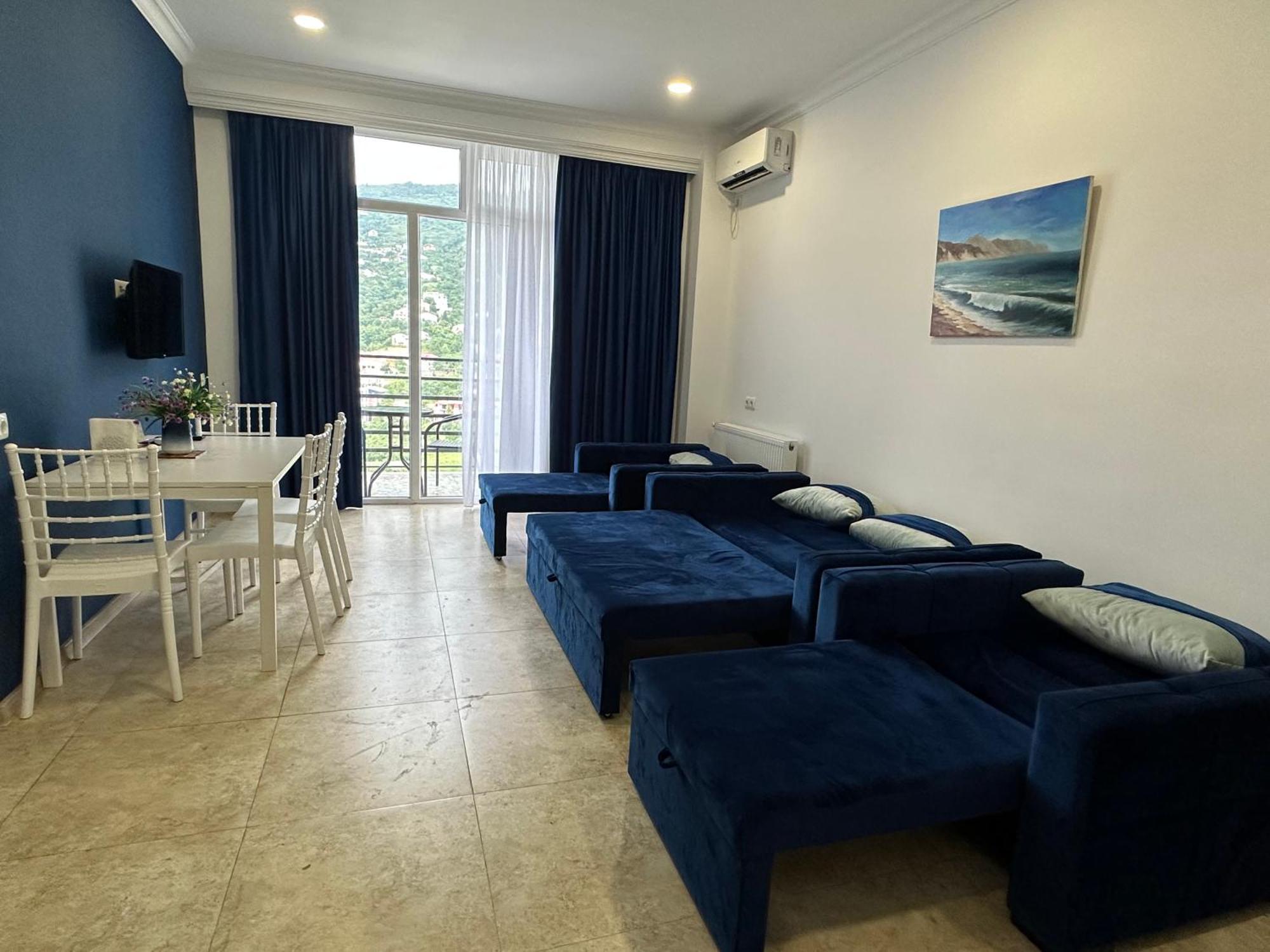 Blue Apartment Gonio Kültér fotó