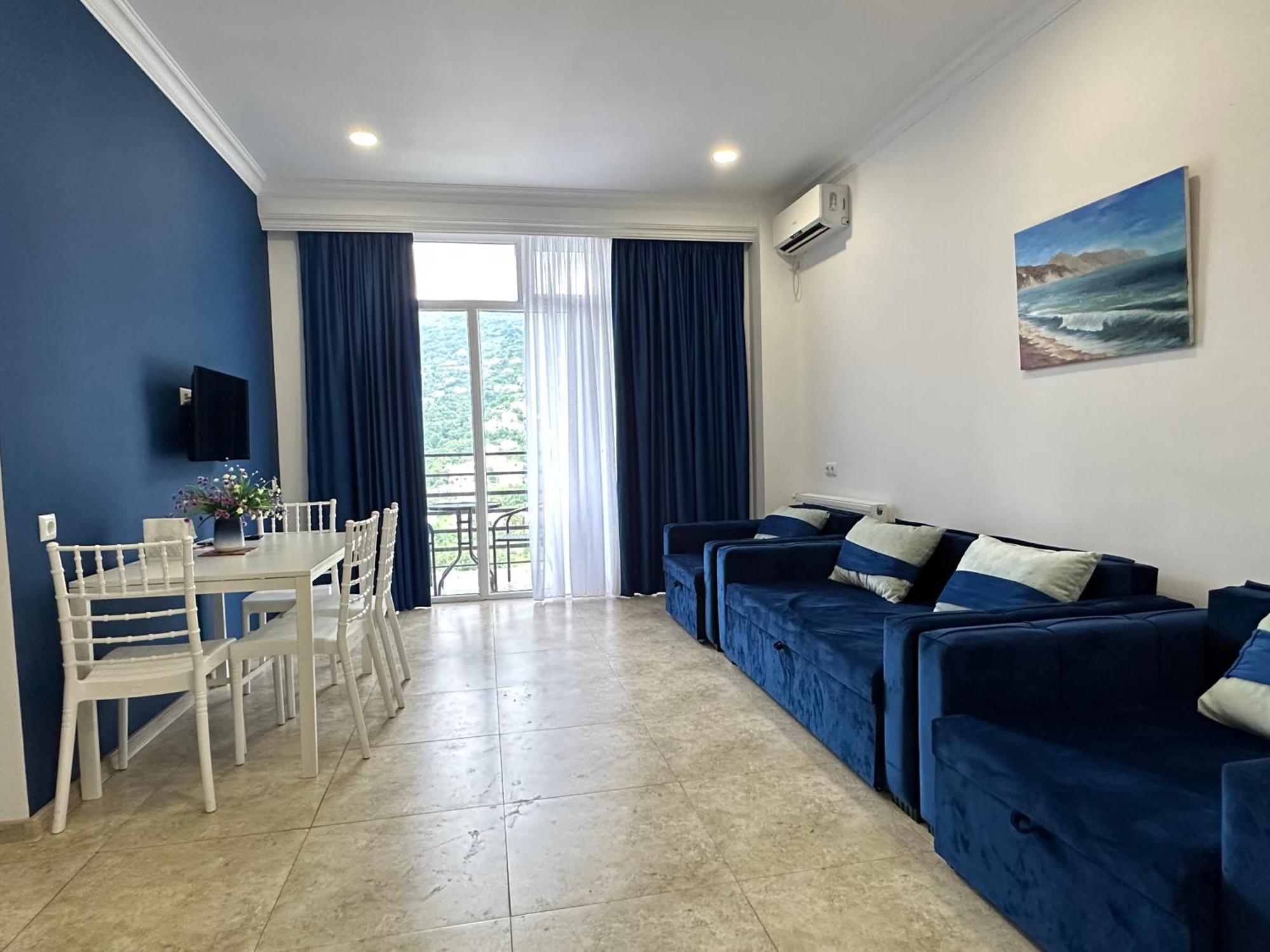 Blue Apartment Gonio Kültér fotó